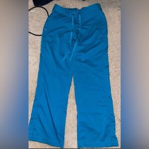 XSP Healing Hands teal scrub pants